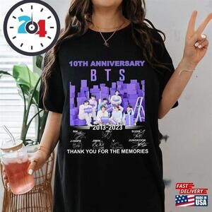Bts 10Th Anniversary T-Shirt